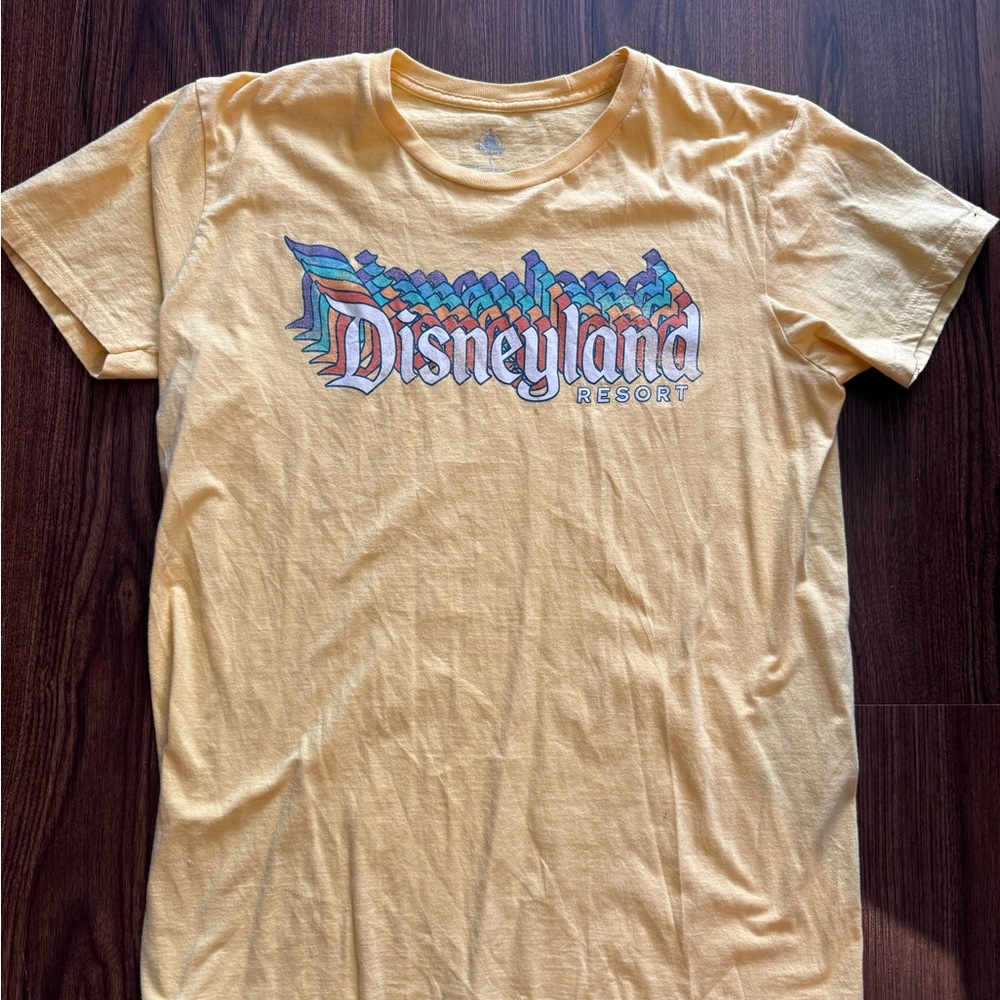 Yellow  Disneyland T-Shirt